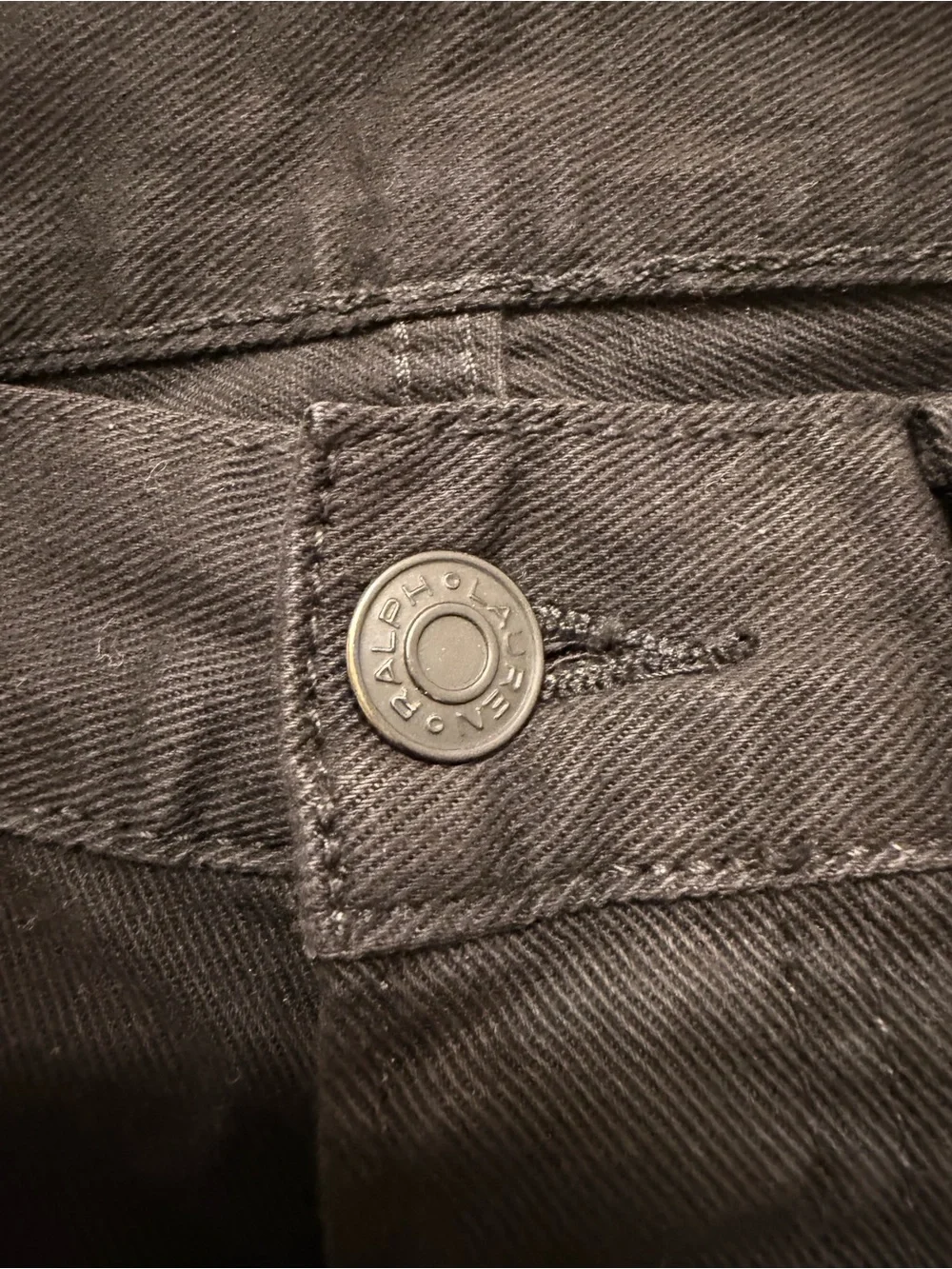 Ralph Lauren Black Straight-Leg Men’s Jeans